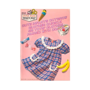 Stitch House Infants&#39; Wear - Japanese instructions (in English) For Drafting 80s Sewing Pattern Pieces - Instant Download PDF 68 pages