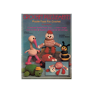 Crochet Puzzlements - Puzzle-Toys For Crochet, Instant Download PDF 24 pages