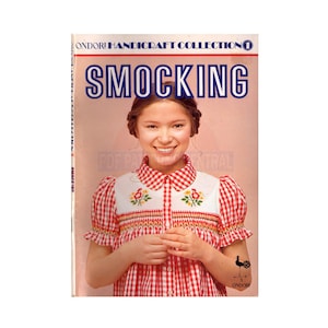 Coleção de artesanato Ondori 1 - Smocking Download instantâneo PDF 92 páginas