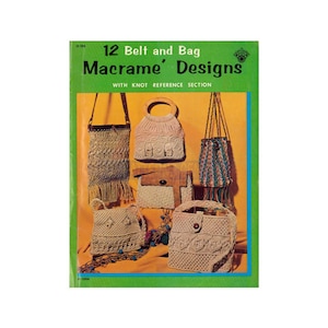 Macramé Designs Instant Download PDF 24 pages