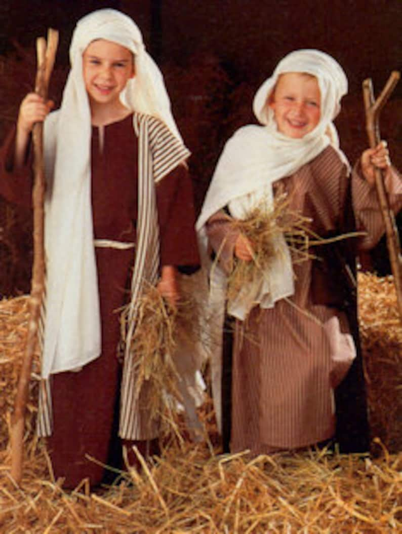 Nativity Costumes, instructions for DRAFTING SEWING PATTERN pieces pdf 5 pages image 6