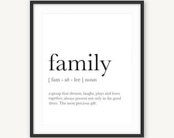 family quotes etsy