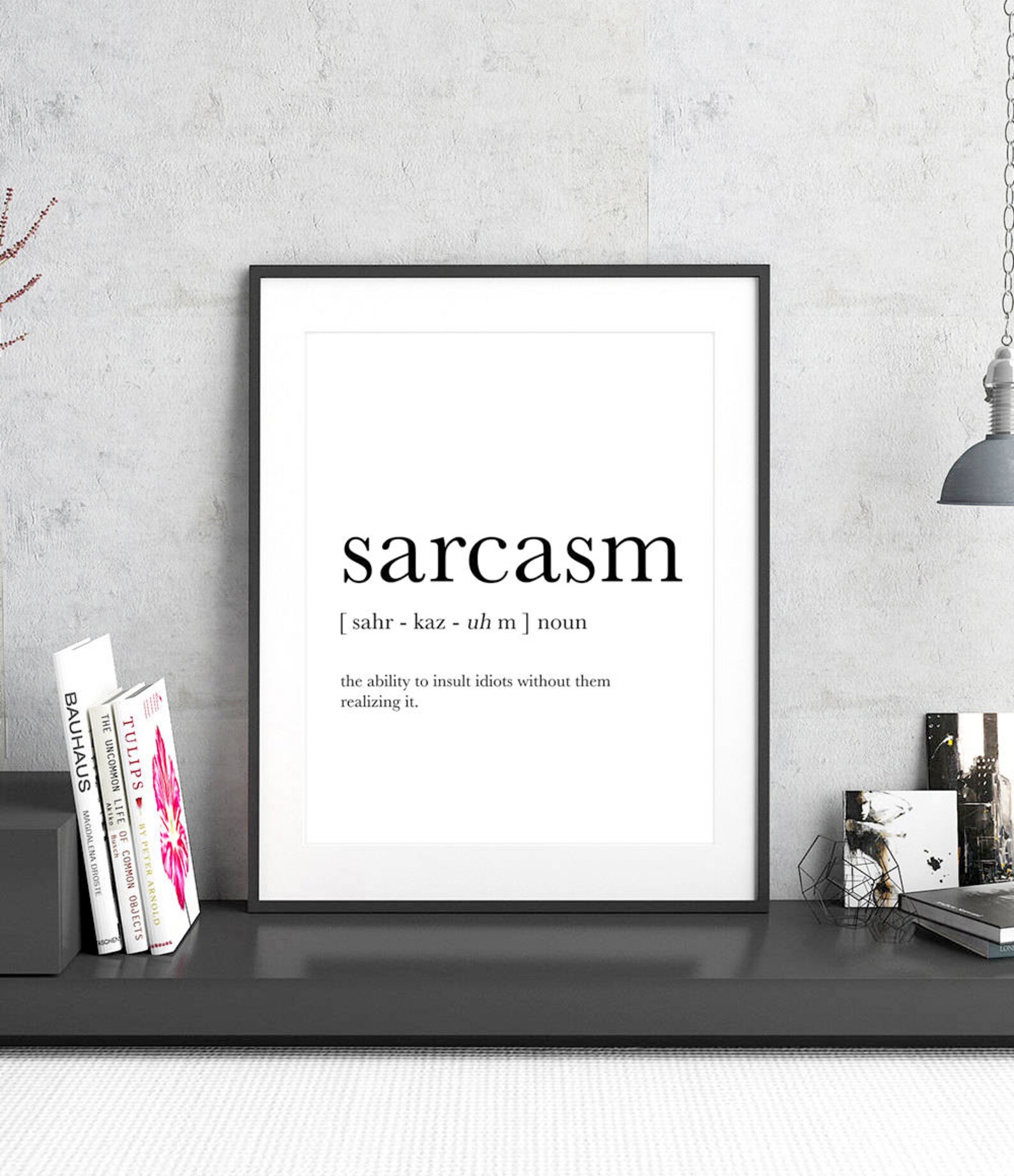 Sarcasm Funny Definitions Joke Fanny Poster Sarcasm Print Etsy