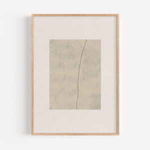 Japandi Geometriskt konsttryck: Minimalistisk skandinavisk inredning (Direkt nedladdning) bild 4