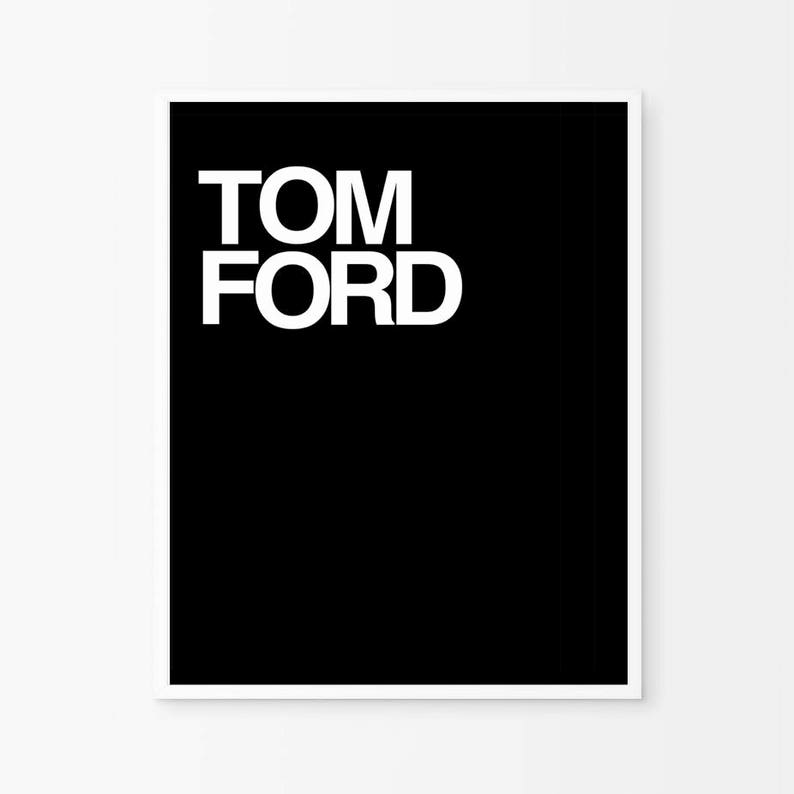 Tom Ford Print Tom Ford scandinavian poster digital poster | Etsy