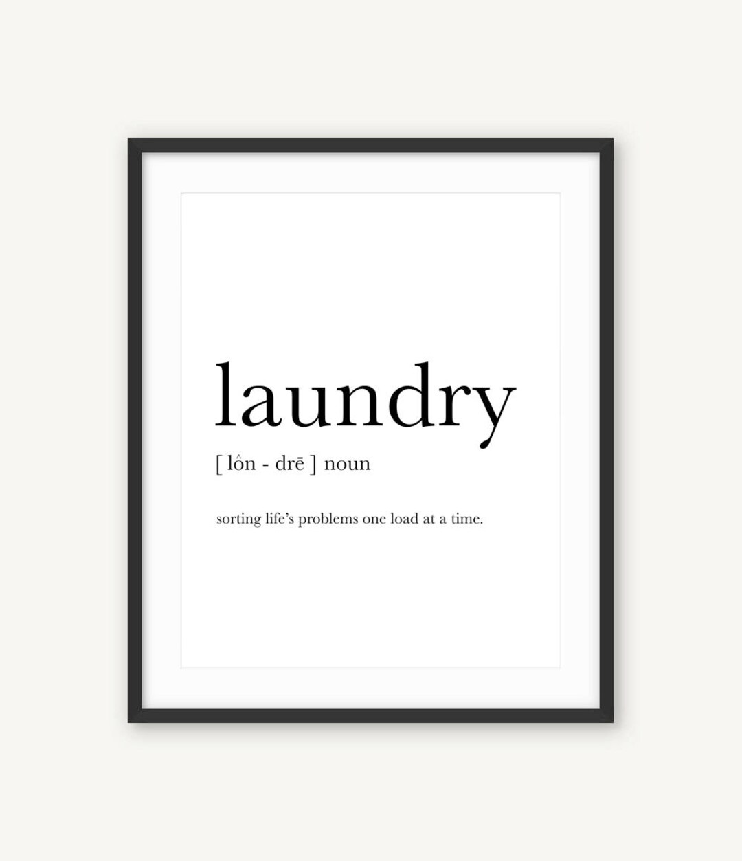 Laundry Definition Laundry Room Decor Printable Laundry Art Etsy