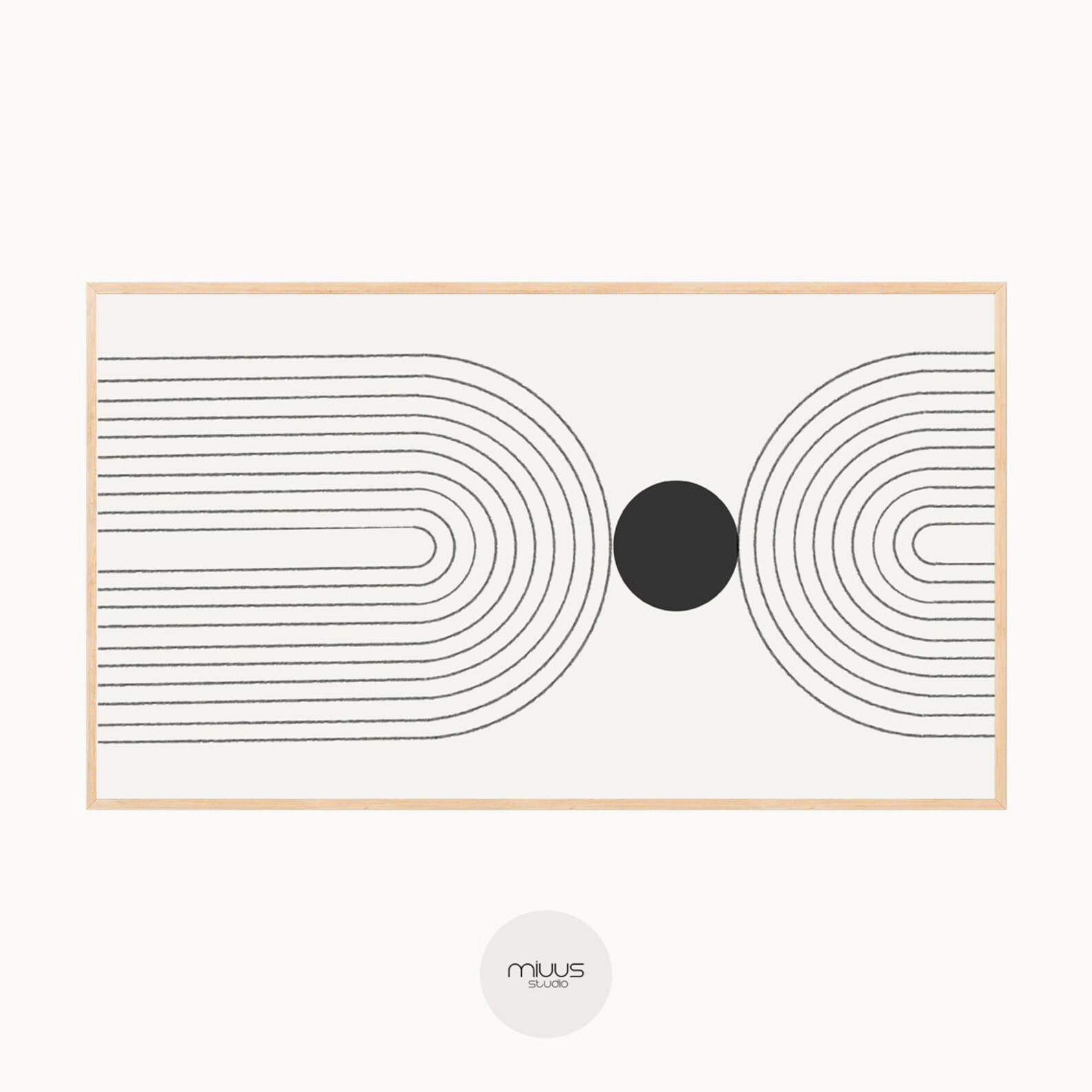 Frame TV Art Arch Art Art for TV Frame Art TV Abstract Etsy