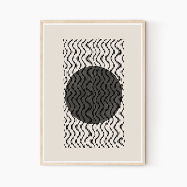 Minimalist Stripes Digital Prints Blockprint Style - Etsy