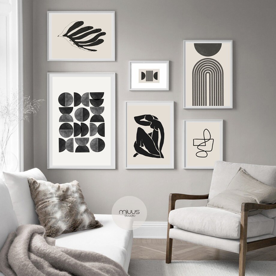 Gallery wall set set of 6 prints gallery wall prints Etsy