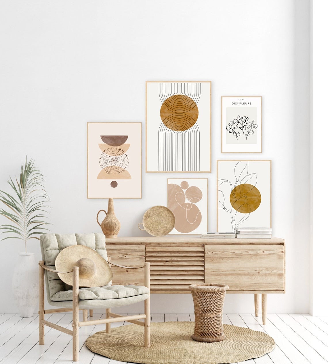 Gallery Wall Set Set of 5 Prints Gallery Wall Prints Etsy Canada