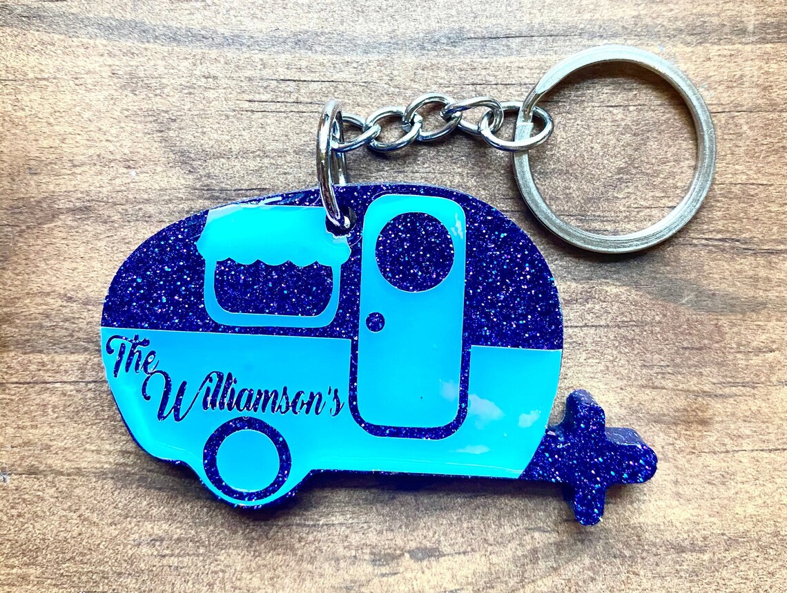 Camper Keychain Etsy
