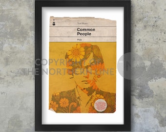 Pulp - Common People Poster Print