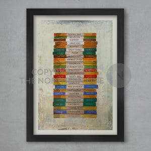 STACK O&#39;FELLS Lake District Poster Print