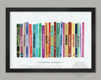 Coastal Dorset Poster Print