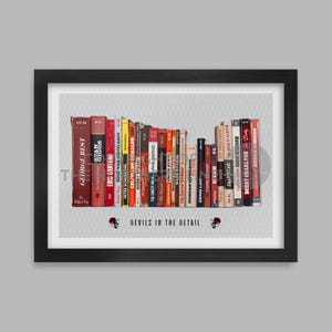 Devils in the Detail - Manchester United poster print