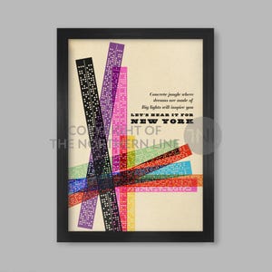 Empire State of Mind - Impresión de póster musical.