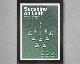 Hibernian - Scottish Cup 2016 Poster print