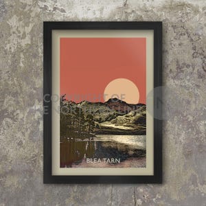 Blea Tarn - Lake district poster