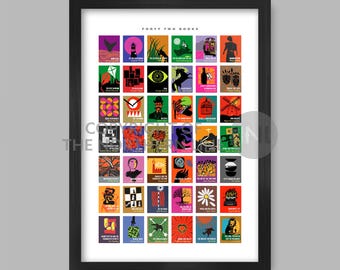 Forty Two Books - Poster Print