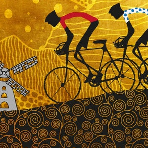 Vuelta a España, La Mancha Cycling Poster Print image 3