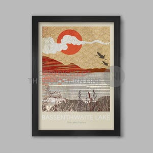Bassenthwaite Lake - Lake District Poster Print