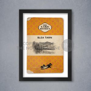 Blea Tarn Cumbrian Classic Vintage Style Poster Print
