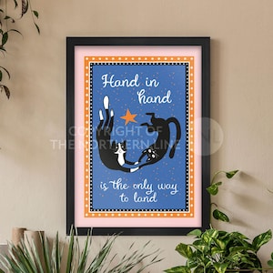 Hand in Hand - Music Poster Print