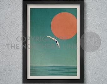 The Dive - Poster Print