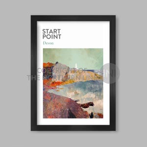 Start Point - Devon Poster Print