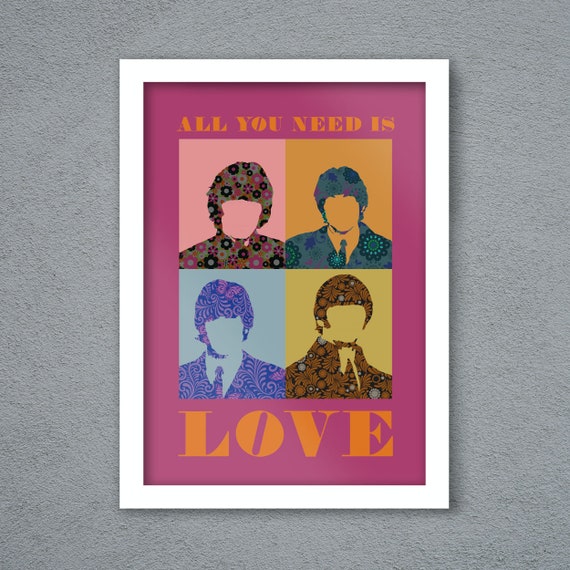 Illustration All you need is love