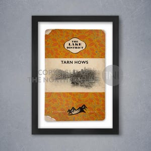 Tarn Hows Cumbrian Classic - Retro Lakes Poster