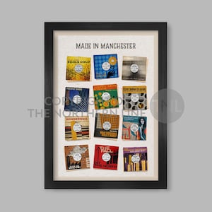 Made in Manchester - Music Poster Print