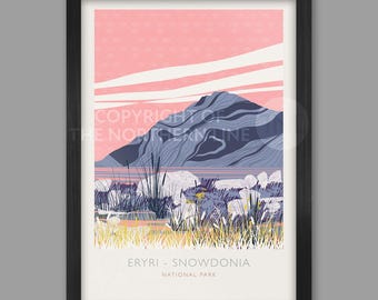 Snowdonia/Eryri National Park Poster Print