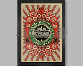 ワイト島 フェスティバル ポスター Dave Roe Vintage ワイト島 フェスティバル ポスター Dave Roe Vintage ワイト島