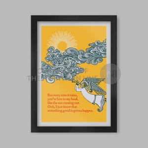 Cloudbusting Music Poster Print
