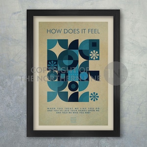 New Order Blue Monday - Song Poster
