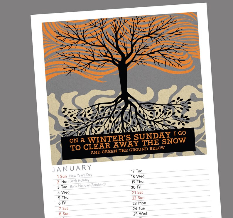 2023 Music Calendar Songs for Seasons - Etsy UK