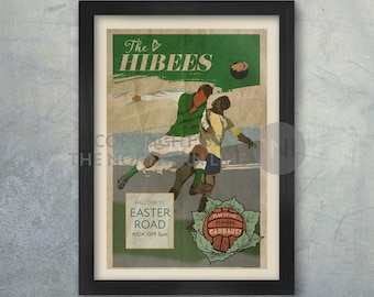 The Hibees, Hibernian - Football Poster Print