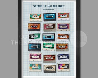 We Were The Last Rock Stars - Oasis Poster Print
