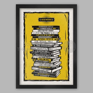Edinburgh Wahrzeichen - Poster Print