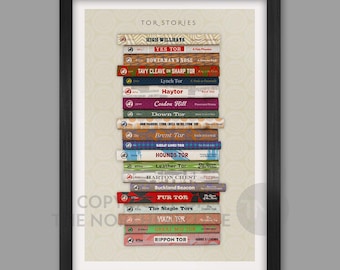 Tor Stories - Dartmoor / Devon Poster Print