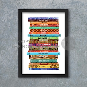 Bowie by the book - Song Poster