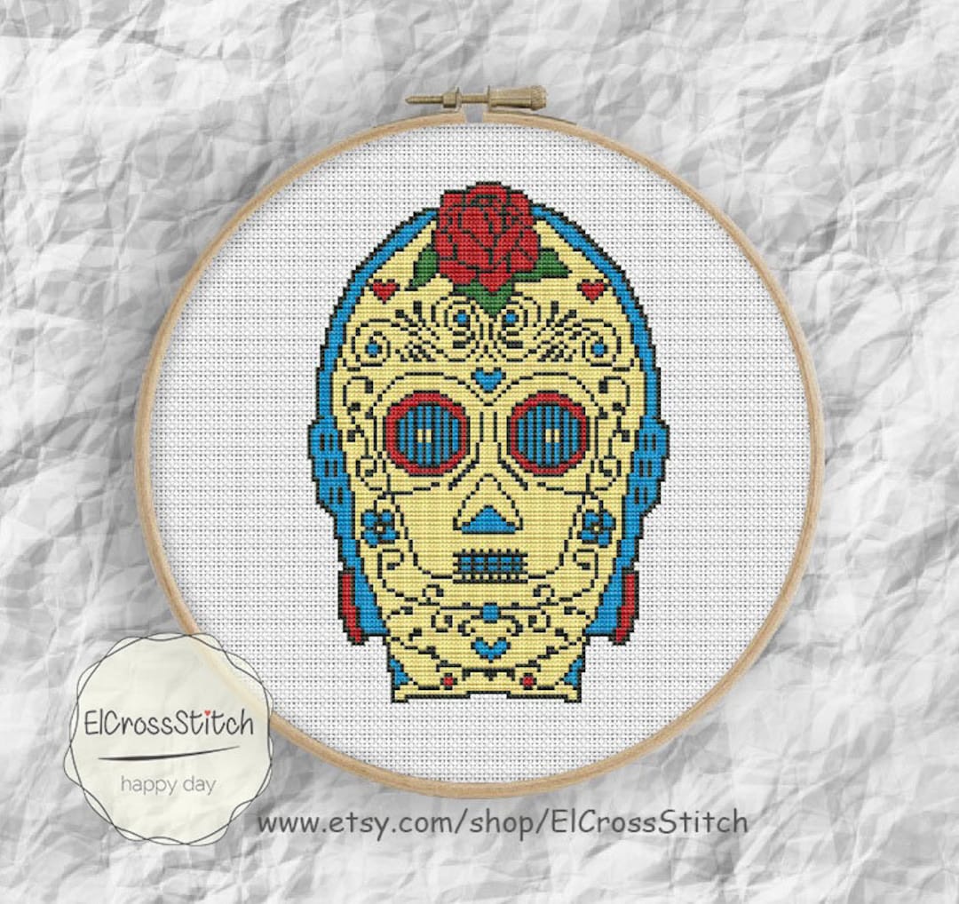 OWN4B Kreuzstich Set - Tulpen Motiv | 11CT 34x70 Cm