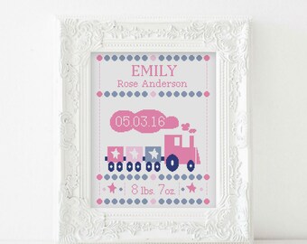 Baby Snoopy Birth Announcement Cross Stitch Pattern Instant - Etsy