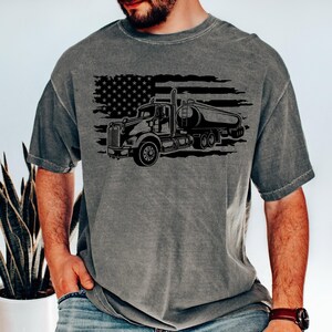 Tanker Truck Driver T-Shirt, Perfect Gift for Trucker Men and Women