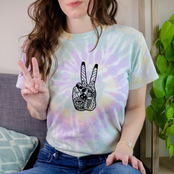 Retro Cannabis Day Tie Dye Shirt-Midnight Toker Shirt-Weed Shirt-420 Shirt-Cannabis Shirt-Peace Mandala Shirt-Stoner Shirt