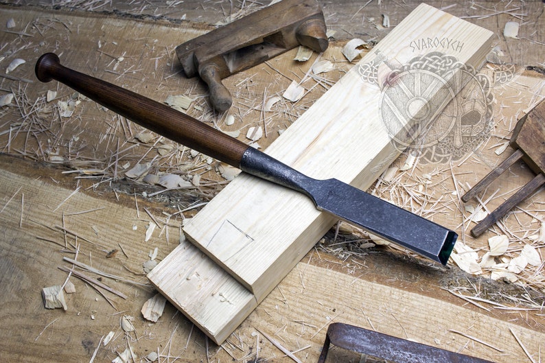 Long 1.5 Timber Framing Chisel Beveled Edges with Etsy