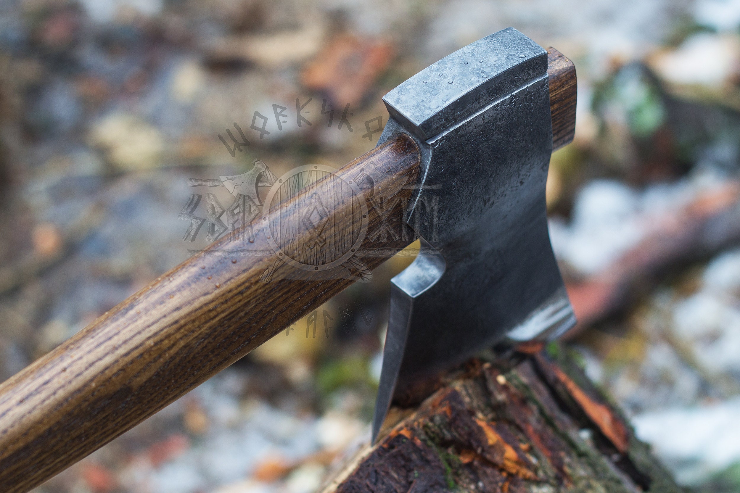 Camping Hatchet with Long Handle Camping Axe Bushcraft Etsy