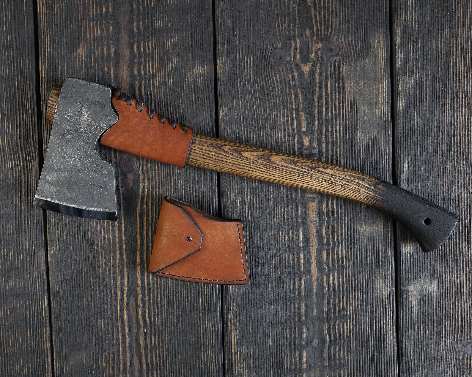 Bushcraft Hatchet Axe for bushcraft axe for using in a Etsy