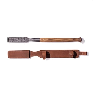 1.5&quot;  Long Timber Framing Chisel with Beveled Edge and Straight Handle for Carpenter
